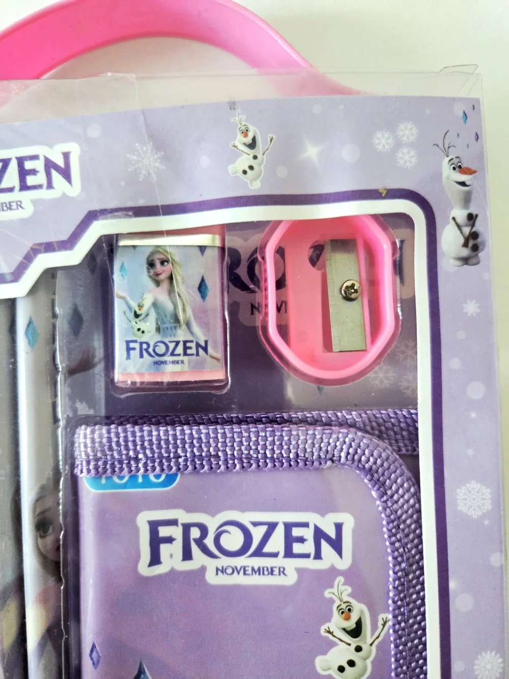 6PC. Disney Frozen Princess Elsa Stationery Gift School Supplies Set